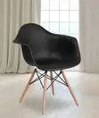 Eames Style Plastic Bucket Chair - 4 Legs - 3