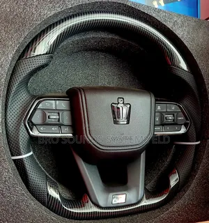 Toyota Crown GR Sport Carbon Fiber Steering Wheel