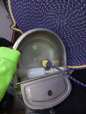 Durable Stainless Steel Automatic Water Bowl for Cows