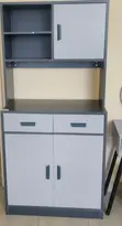 Kabati la Pantry la Jikoni la Mbao Lililotengenezwa Maalum - 2