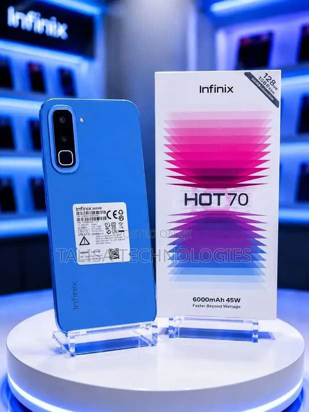 New Infinix Hot 70 256GB Blue - 1
