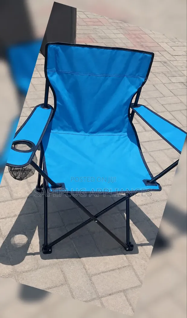 Portable Folding Camping Chair - Outdoor Picnic Travel Seat - 1