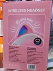 Bing Bing CXT-B39M RGB Cat Ear Wireless Headset Pink - 4