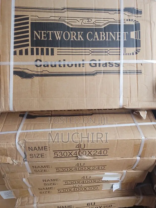 New 4U 530x400 Wall Mount Network Cabinet - 1