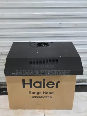 Haier 60cm Black Kitchen Hood HXP60P-275B