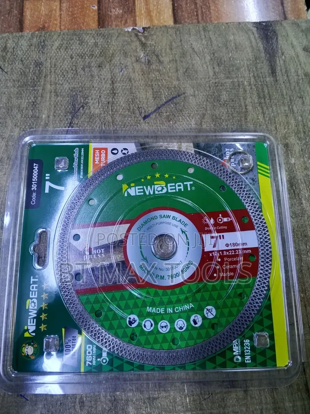 NewBeat 7-Inch Diamond Saw Blade - 1