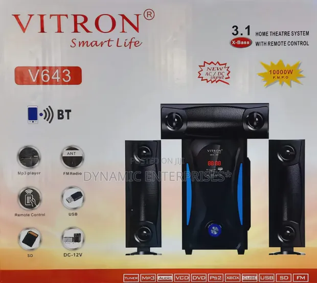 Vitron V643 Woofer 3.1 Sound System - 1