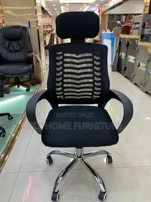Executive Mesh Office Chair with Headrest