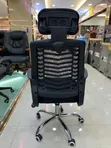 Executive Mesh Office Chair with Headrest - 2