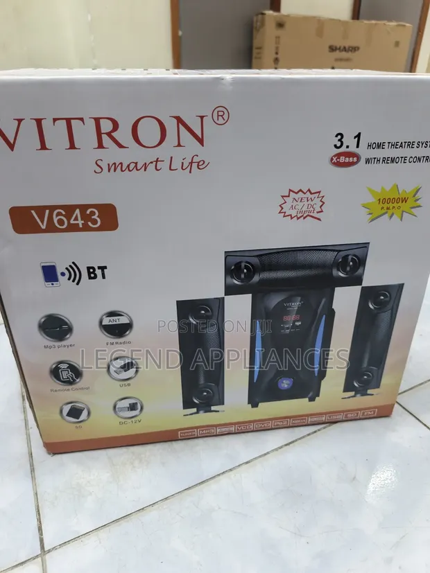 Vitron 643 Audio System - Mpya Kabisa - 1