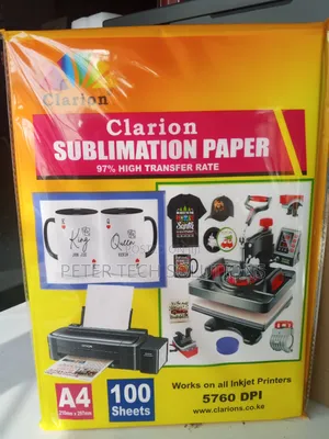 Clarion Sublimation Paper - 97% High Transfer Rate