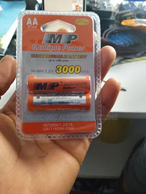 MP Rechargeable AA Batteries (Brand New)
