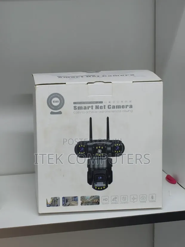 Triple Lens 4G CCTV Camera kwa Usalama wa Nyumbani & Biashara - 1