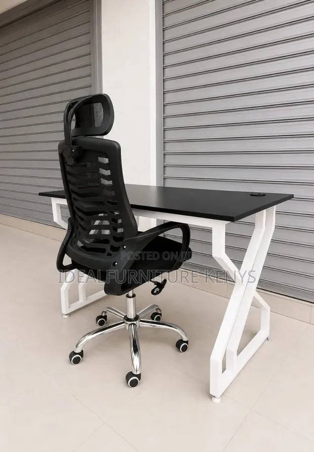 Executive Office Desk and Chair Set - 1