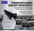 Headlight Washer Nozzle for Land Cruiser LC300 / Lexus LX600 (RH/LH) - 2