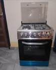 Sarahtech Jiko la Kusimama 60x60cm 3 Gas + 1 Plate ya Umeme na Rotisserie - 2