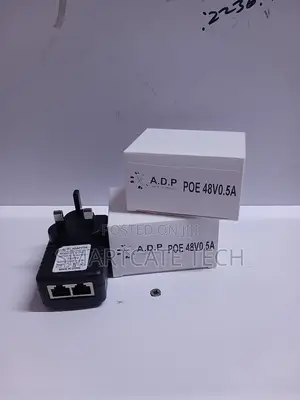 48V PoE Injector kwa IP Camera na Access Points