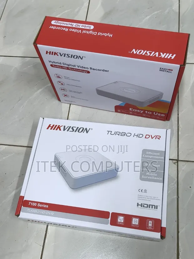 Hikvision 4 Channel DVR with Two-Way Audio - 1