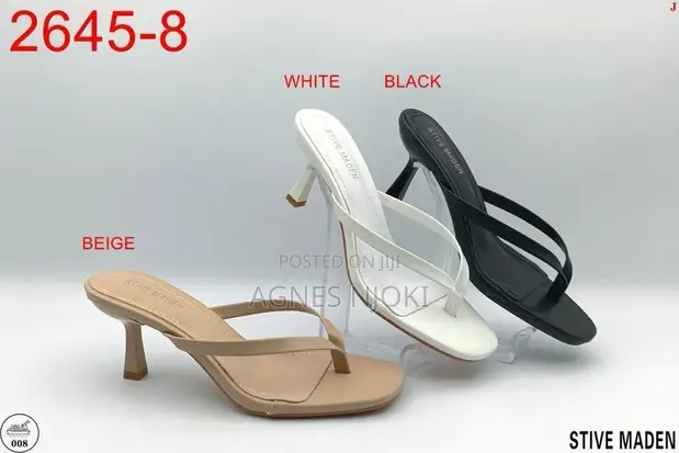 Sexy Slipper Heels - Mpya Kabisa - 1