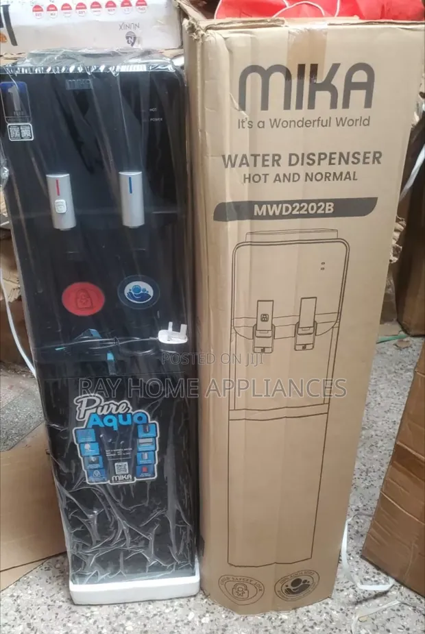 Brand New Mika Top Loading Water Dispenser - Black - 1