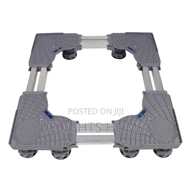 Heavy Duty Adjustable Refrigerator/Washing Machine Base Stand - 1