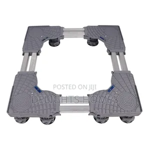 Heavy Duty Adjustable Refrigerator/Washing Machine Base Stand