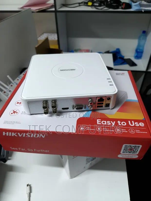 Hikvision 4 Channel DVR for CCTV Monitoring - 1