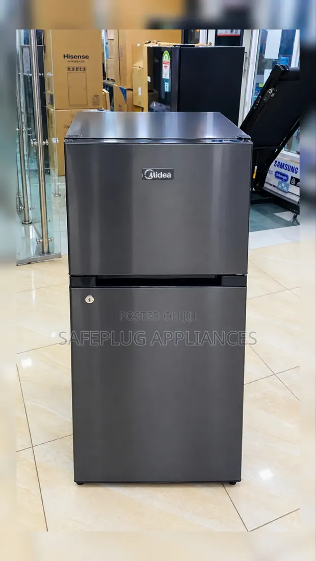 Midea 127L Double Door Refrigerator MDRT187FGG28 - 1