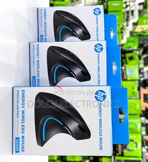 HP S6000 Ergonomic Vertical Wireless Mouse