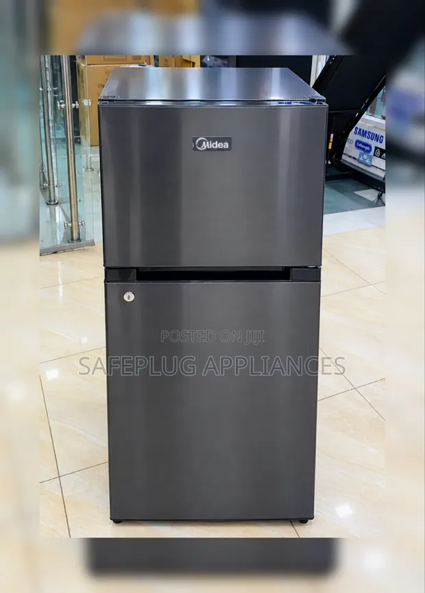 Midea 127L Double Door Fridge - MDRT187FGG28 | Top Freezer - 1
