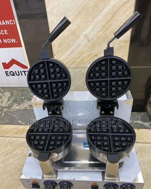 Euromax Rotation Waffle Baker Double WB-2R - 1