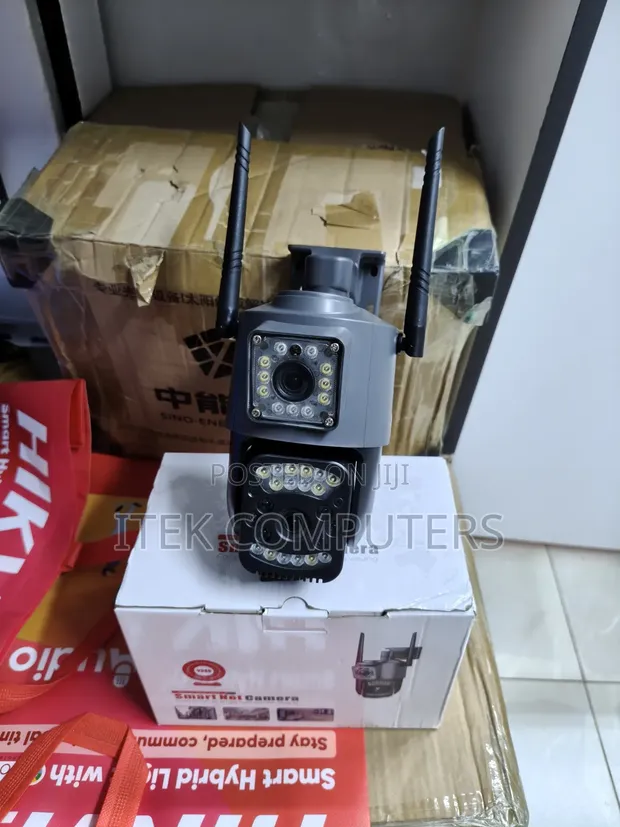 Dual Lens 4G CCTV Camera for Wide-Area Surveillance - 1