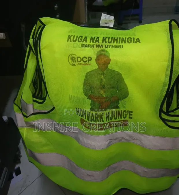 Custom Branded Reflector Vests - 1