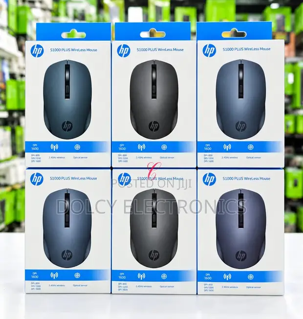 HP S1000 Plus Silent Optical Wireless Mouse - 1