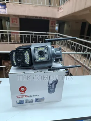 Smart Dual Lens 4G Electric CCTV Camera