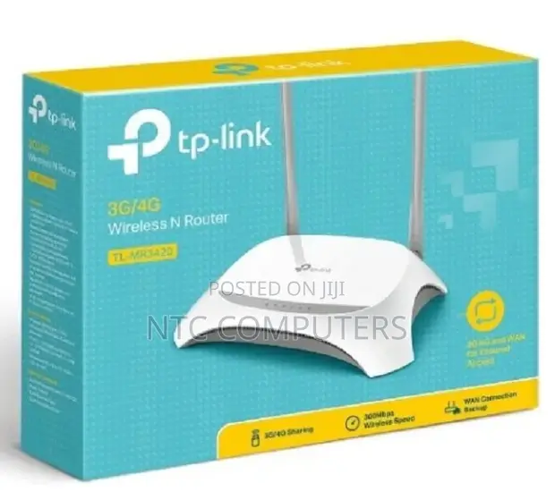 TP-Link TL-MR3420 300Mbps 3G/4G Wireless N Router - 1