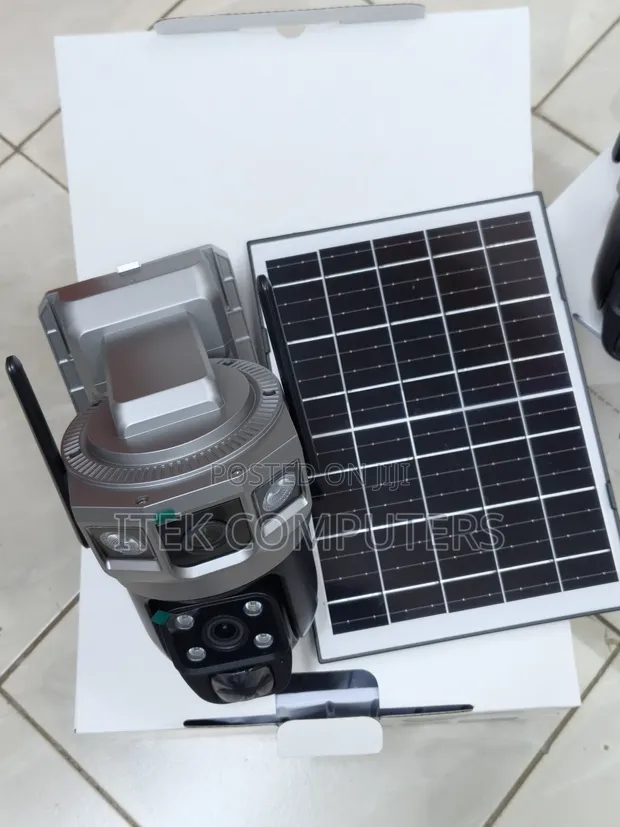 Dual Lens Solar 4G CCTV Camera - 1