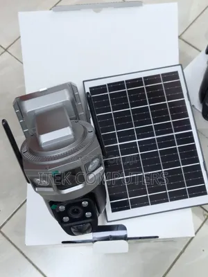 Kamera ya CCTV ya Solar ya Dual Lens 4G