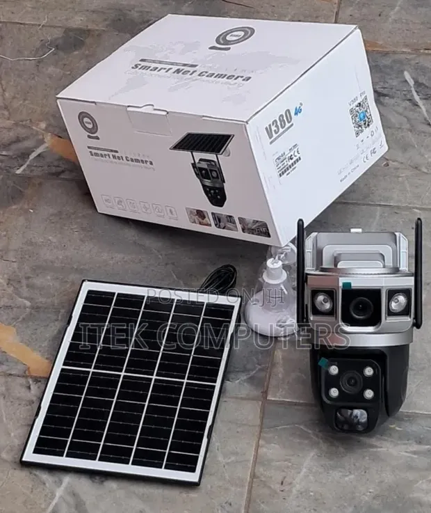 Solar 4G Dual Camera CCTV - Mpya Kabisa - 1