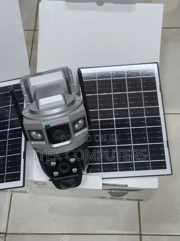 Dual View Solar 4G Security Camera with Remote Monitoring - 1
