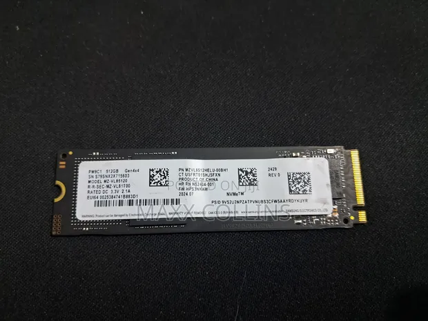 Samsung PM9C1 512GB NVMe M.2 SSD (Gen4) - 1