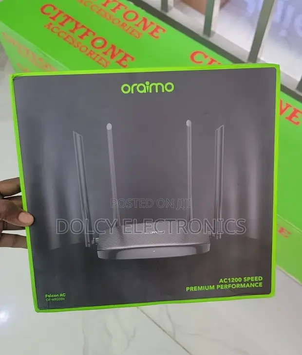 Oraimo OF-WR205N AC Dual-Band WiFi Router - 1