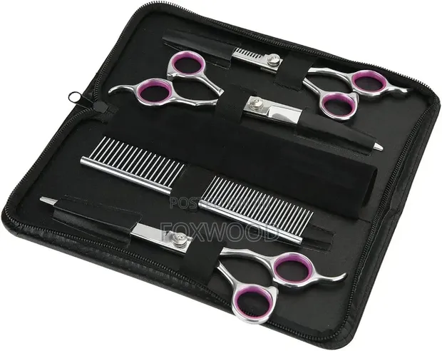 Pet Grooming Scissors Set - 4 Pieces - 1
