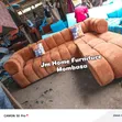 Bubble Sofa ya L - Seater 6, Mito ya Spring - 1