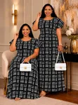 Mavazi ya Kitenge - Maxi Dresses za Wanawake - 4
