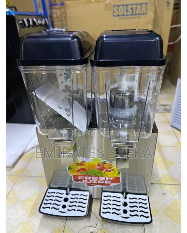 Euromax Commercial Juice Dispenser 2 Taps JD-162 - 1
