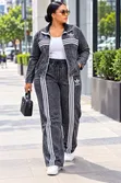 3pc Quality Adidas Denim Ladies' Trouser Set - 5