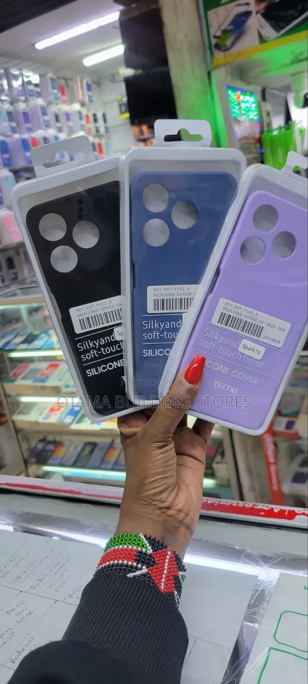 Tecno Spark 10 Original Silicone Case - 1
