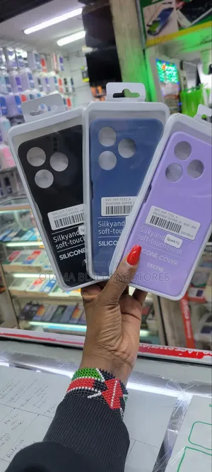 Tecno Spark 10 Kesi Halisi ya Silikoni