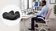 Ergonomic Coccyx Cushion - Memory Foam - 4